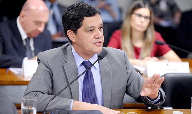 O senador Ricardo Ferraço, do PMDB-ES (foto: Edilson Rodrigues/Agência Senado)