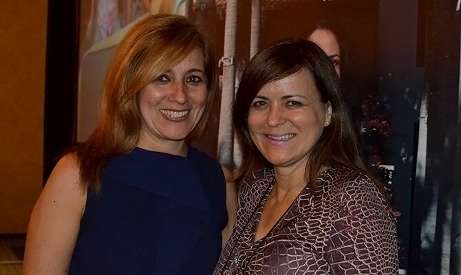Gisela Martí, vice-presidente de MKT do Greater Miami CVB, e Ana Maria Donato, da Imaginadora, empresa que representa o destino no Brasil