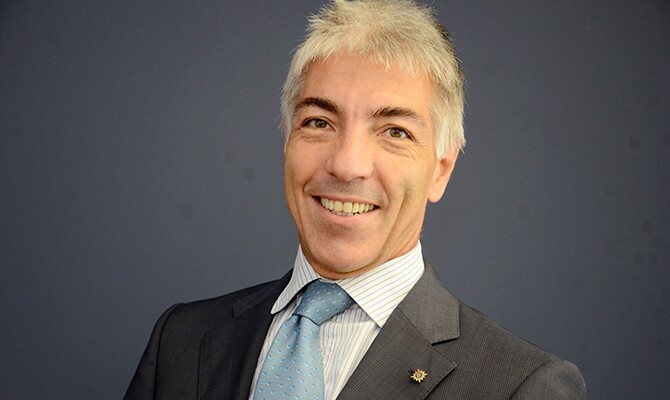Roberto Fusaro, diretor da MSC: aposta no Brasil, apesar dos obstáculos