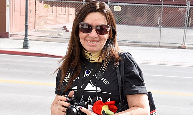 David Lusvardi e Megan Slayden, da Divisão de Turismo de Nevada