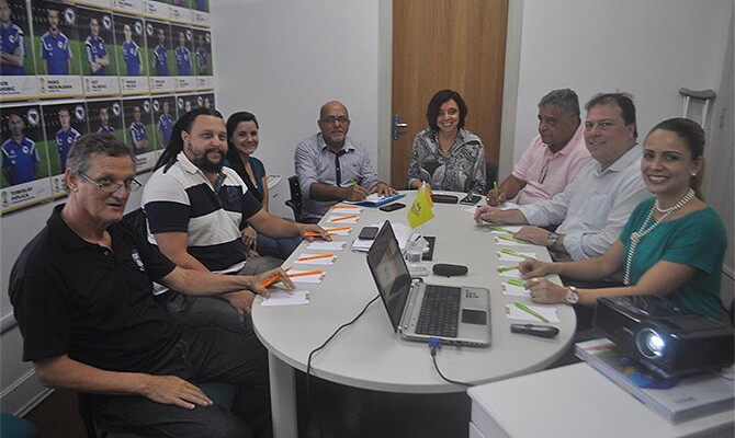 Reunião de secretários de Turismo de nove cidades do litoral paulista (divulgação)