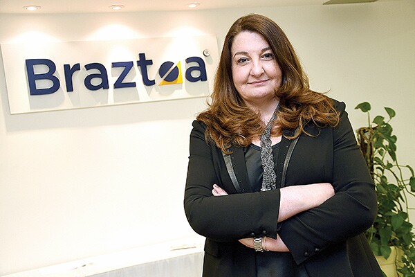 A presidente da Braztoa, Magda Nassar