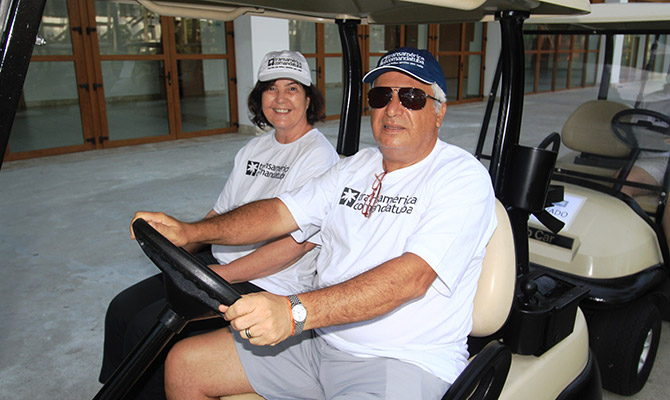 Alice Correia e Carolina Rodrigues, da Tam Viagens