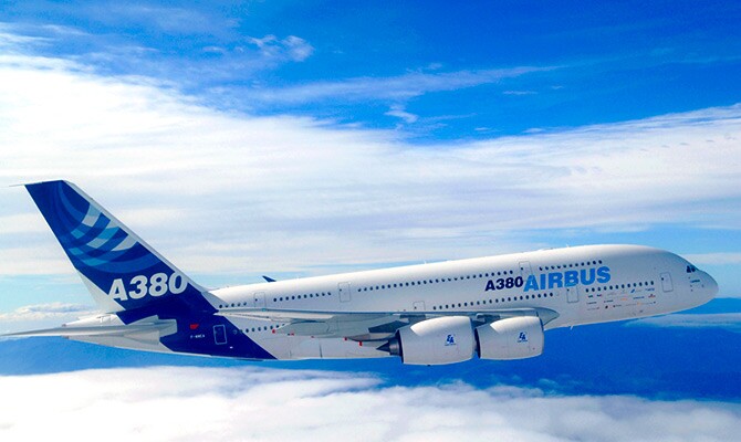 O A380 é o maior e mais sofisticado da frota (Divulgação/Airbus)