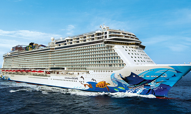 Norwegian Escape, o mais novo produto da empresa Norwegian Escape, o mais novo produto da empresa