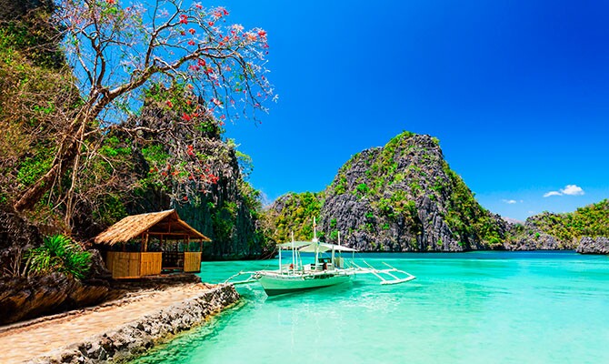 As praias paradisíacas das Filipinas fazem parte da lista