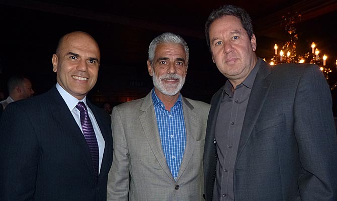 Nelson Oliveira (Alatur JTB), Marcos Balsamão (Abav-SP) e Roberto Sanovicz (55 Destinos)