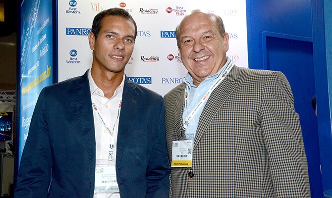 Alexandre Cavalcanti e José Roberto Trinca, da American Airlines
